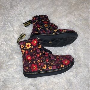 Floral Dr. Martens Delaney Toddler 7